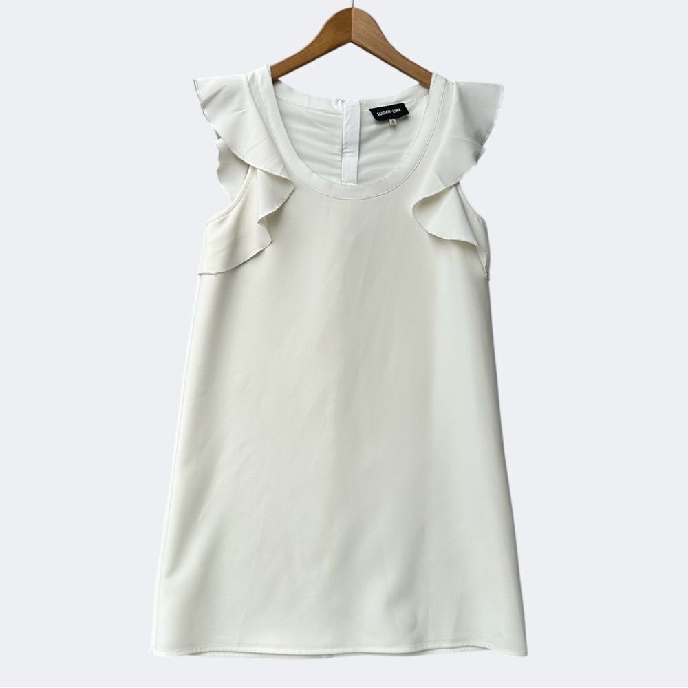 🎉5 for $45🎉 Sugar lips dress white size S